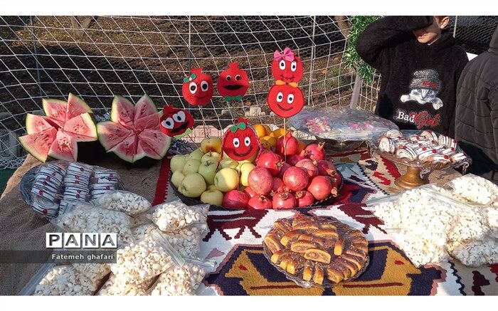 مراسم یلدا در دبستان نظام الملک قائمشهر/فیلم