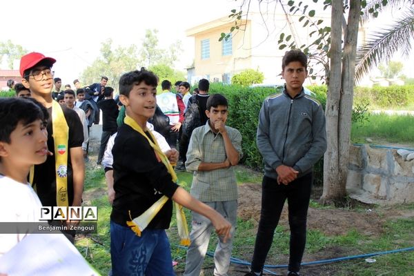 افتتاحیه اردوی ‌هفت‌سنگ پسران ‌استان بوشهر