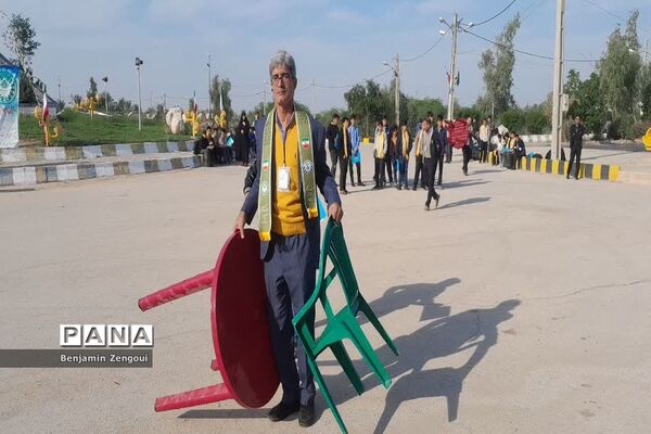 افتتاحیه اردوی ‌هفت‌سنگ پسران ‌استان بوشهر