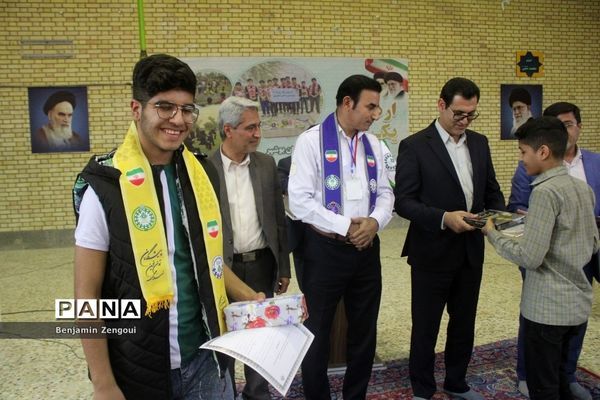 اختتامیه اردوی یک‌روزه هفت‌سنگ پسران ‌استان بوشهر