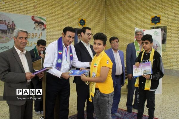 اختتامیه اردوی یک‌روزه هفت‌سنگ پسران ‌استان بوشهر