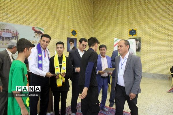 اختتامیه اردوی یک‌روزه هفت‌سنگ پسران ‌استان بوشهر