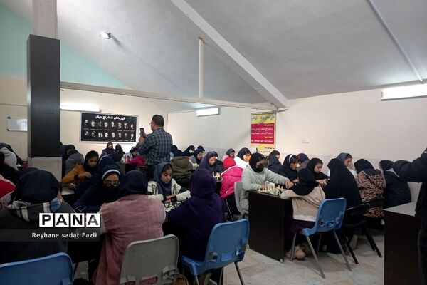 مسابقات شطرنج بین مدارس متوسطه اول شهرستان شهریار