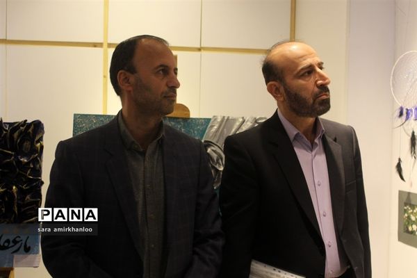 نمایشگاه دستاوردهای دانش‌آموزان هنرستانی در گلوگاه