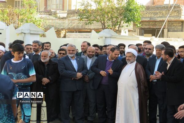 افتتاح اولین استخر دانش‌آموزی شهرستان گنبد