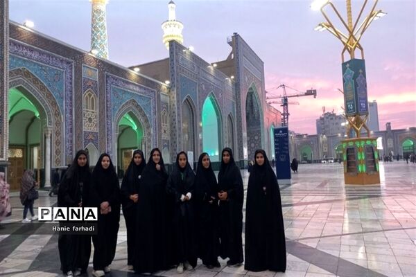 اردوی زیارتی مشهد مقدس دانش‌آموزان ‌شهرستان شیروان