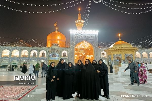 اردوی زیارتی مشهد مقدس دانش‌آموزان ‌شهرستان شیروان