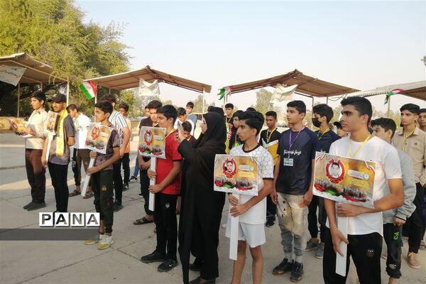 اردوی تشکیلاتی هفت سنگ در بندرعباس