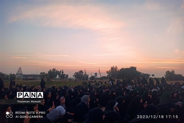 بازدید دانش‌آموزان راهیان نور از منطقه عملیاتی فتح‌المبین