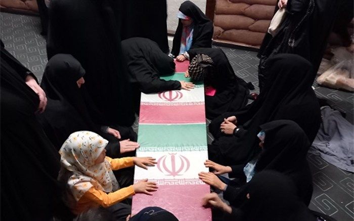 وداع با شهید گمنام در طولانی‌ترین شب سال