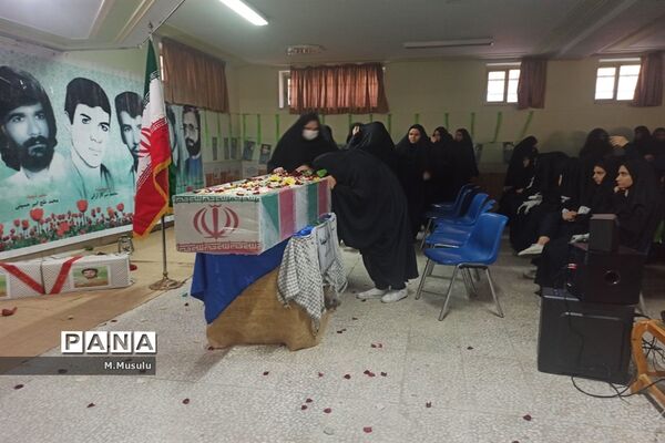 جلوه‌هایی از ارادت دانش‌آموزان مدارس قم به اهل بیت(ع) و شهدا-3
