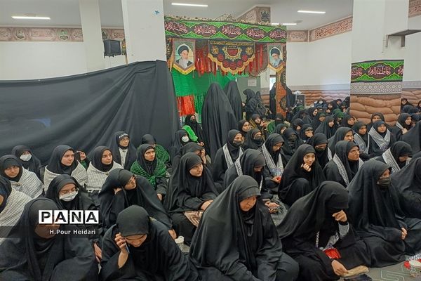 جلوه‌هایی از ارادت دانش‌آموزان مدارس قم به اهل بیت(ع) و شهدا-3