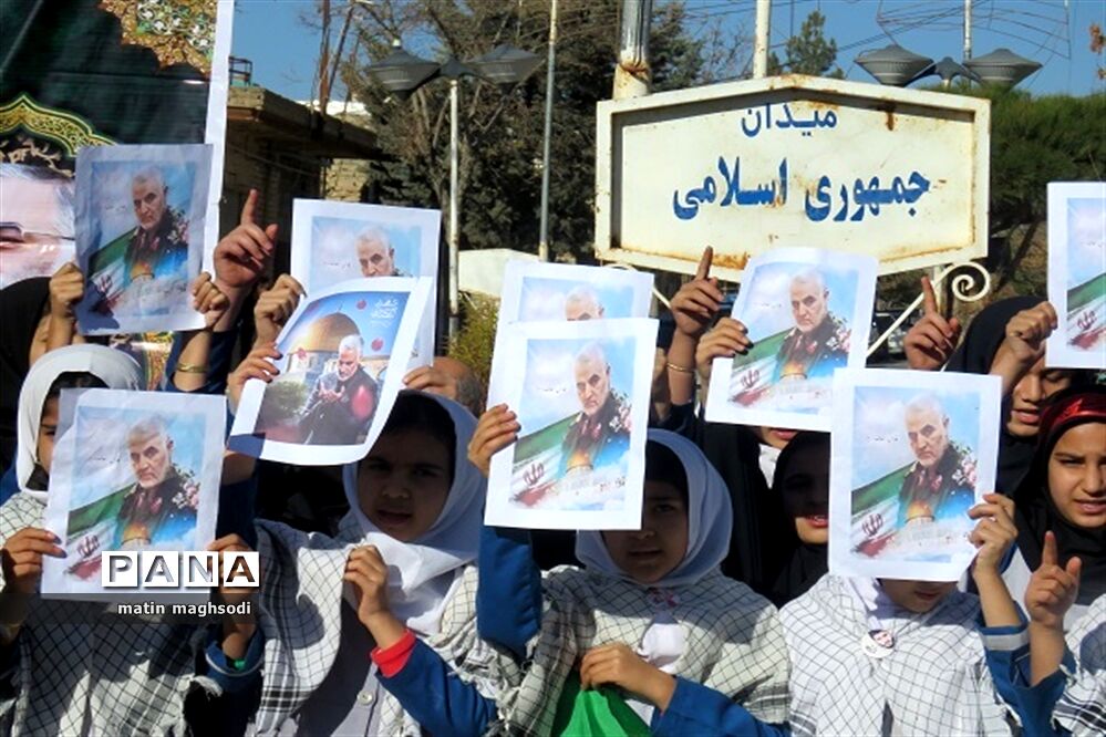 اجتماع فرزندان حاج قاسم در شهرستان گرمه  شهر درق