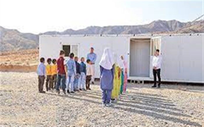 آرزوی دانش‌آموزان محروم نهبندانی با ساخت مدرسه محقق شد/فیلم