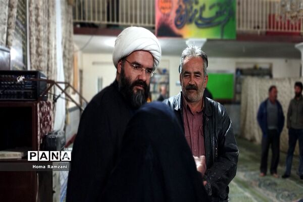 حضور نماینده مجلس شورای اسلامی  ترشیز در روستای فرشه