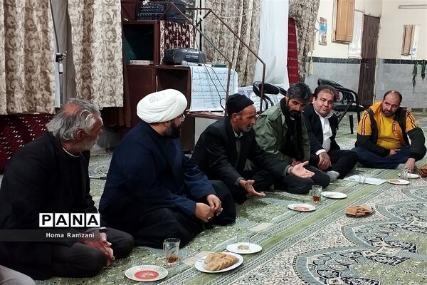 حضور نماینده مجلس شورای اسلامی  ترشیز در روستای فرشه