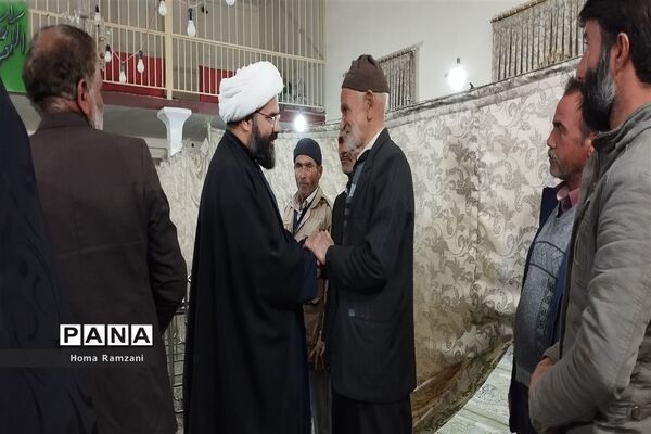 حضور نماینده مجلس شورای اسلامی  ترشیز در روستای فرشه