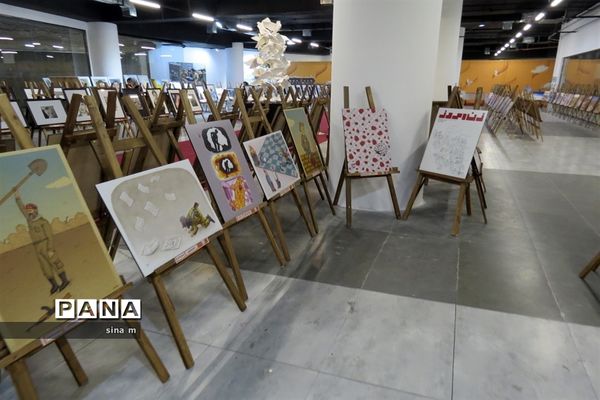 نمایشگاه هنرهای تجسمی ایثار شهرستان بجنورد