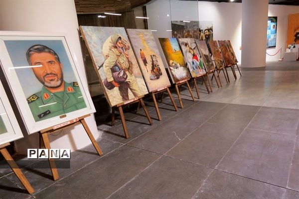 نمایشگاه هنرهای تجسمی ایثار شهرستان بجنورد