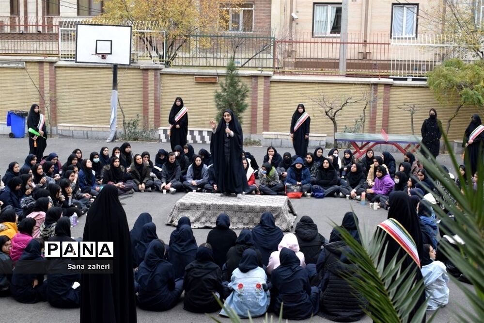 حمایت دانش‌آموزان فرهنگ ۱۳ از کودکان غزه