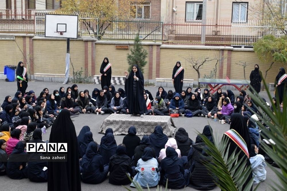 حمایت دانش‌آموزان فرهنگ ۱۳ از کودکان غزه