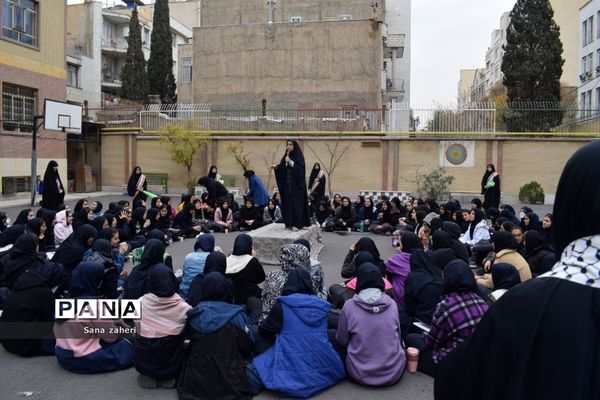 حمایت دانش‌آموزان فرهنگ ۱۳ از کودکان غزه