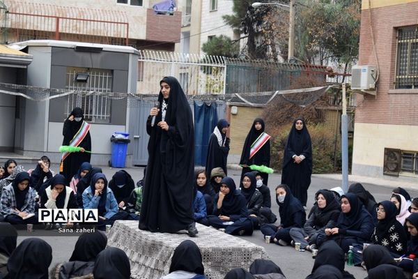 حمایت دانش‌آموزان فرهنگ ۱۳ از کودکان غزه