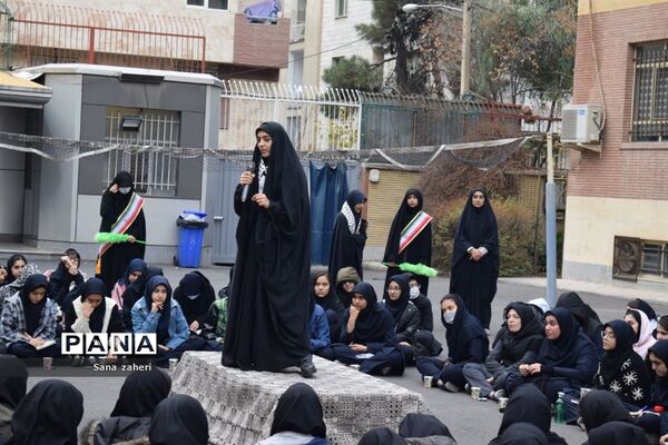 حمایت دانش‌آموزان فرهنگ ۱۳ از کودکان غزه