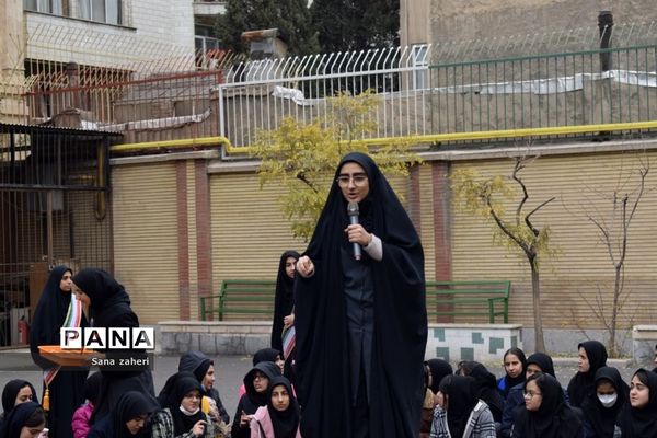 حمایت دانش‌آموزان فرهنگ ۱۳ از کودکان غزه