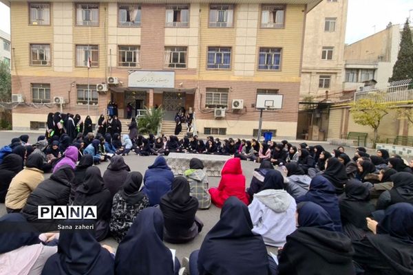 حمایت دانش‌آموزان فرهنگ ۱۳ از کودکان غزه