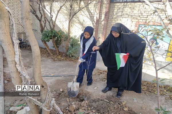 پویش کاشت نهال به نیت کودکان شهید غزه