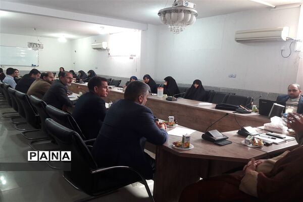 جلسه شورای برنامه‌ریزی سازمان دانش‌آموزی شهرستان شادگان