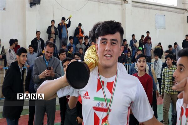 فینال رقابت‌های فوتسال دانش‌آموزی شهرستان میبد