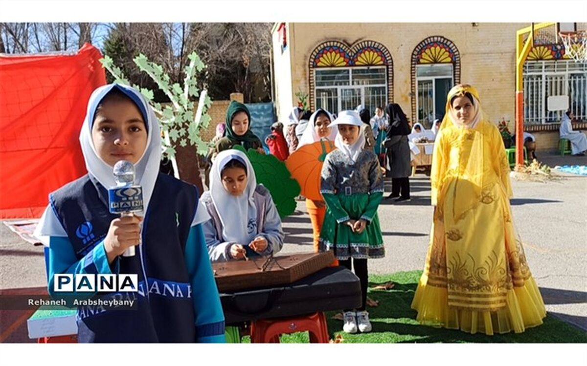 مراسم نکوداشت هفته پژوهش در مدارس شهرستان آباده