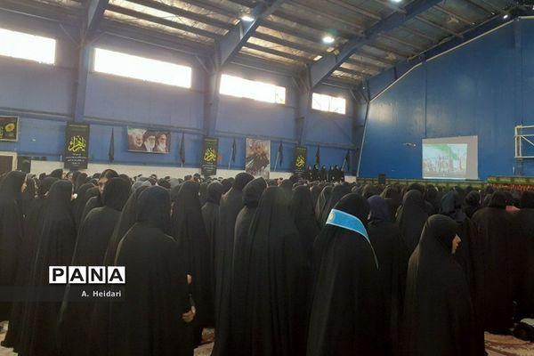 جلوه‌هایی از ارادت دانش‌آموزان مدارس قم به اهل بیت(ع) و شهدا-2