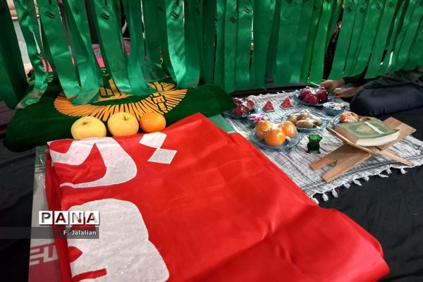 جلوه‌هایی از ارادت دانش‌آموزان مدارس قم به اهل بیت(ع) و شهدا-2