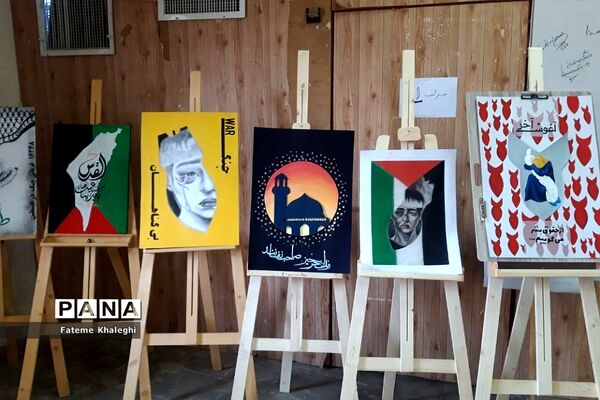 بازدید ازنمایشگاه رویدادآخراشه در سالن اجتماعات قدسیه شهرستان دماوند