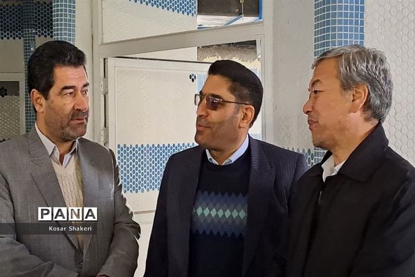 بازدید و پیگیری روند ساخت و تجهیز استخر دانش‌آموزی در قوچان