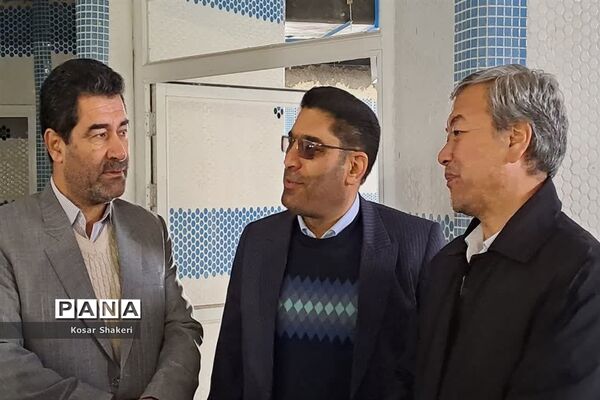 بازدید و پیگیری روند ساخت و تجهیز استخر دانش‌آموزی در قوچان