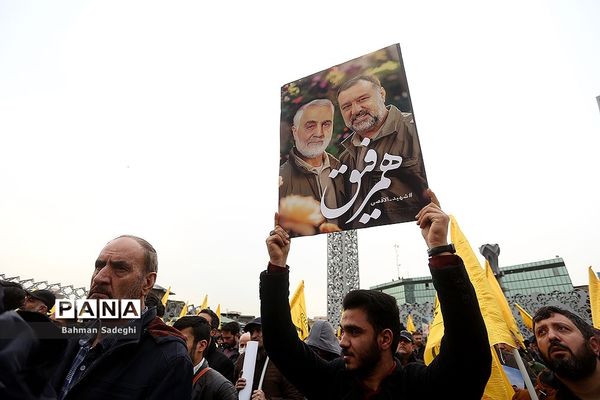 تشییع پیکر شهید «سید رضی موسوی»