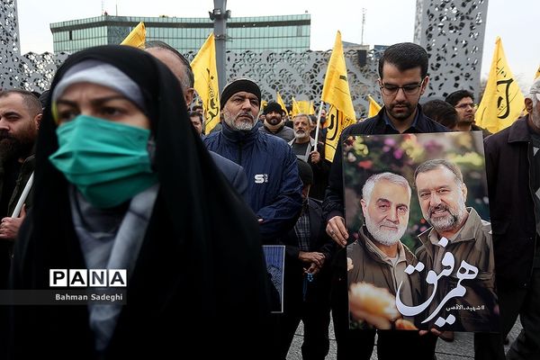 تشییع پیکر شهید «سید رضی موسوی»