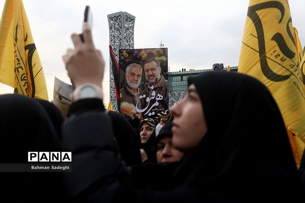 تشییع پیکر شهید «سید رضی موسوی»