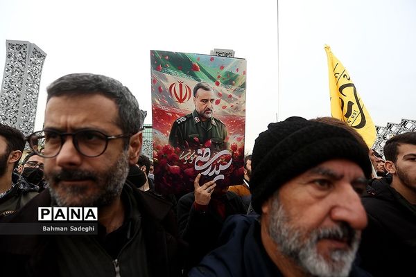 تشییع پیکر شهید «سید رضی موسوی»