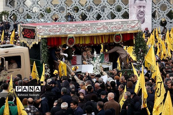 تشییع پیکر شهید «سید رضی موسوی»