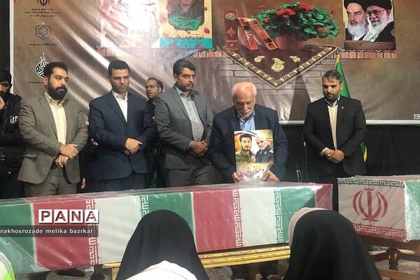 ‌مراسم گرامیداشت شهادت حاج قاسم سلیمانی در ناحیه دو شهرری