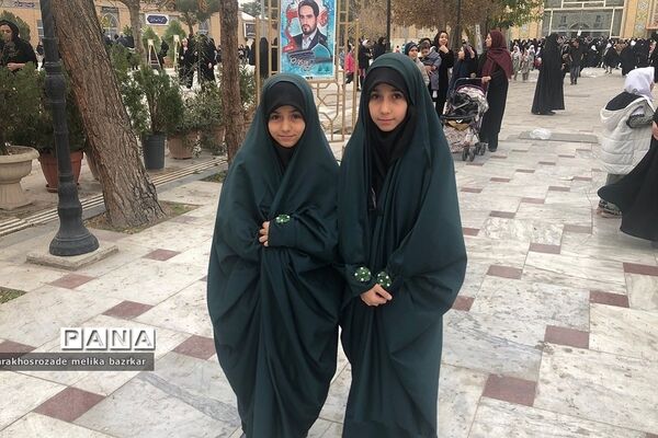 ‌مراسم گرامیداشت شهادت حاج قاسم سلیمانی در ناحیه دو شهرری