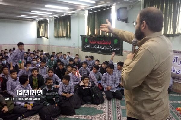 اجتماع فرزندان حاج قاسم و افتتاحیه طرح لاله‌های روشن در کهریزک