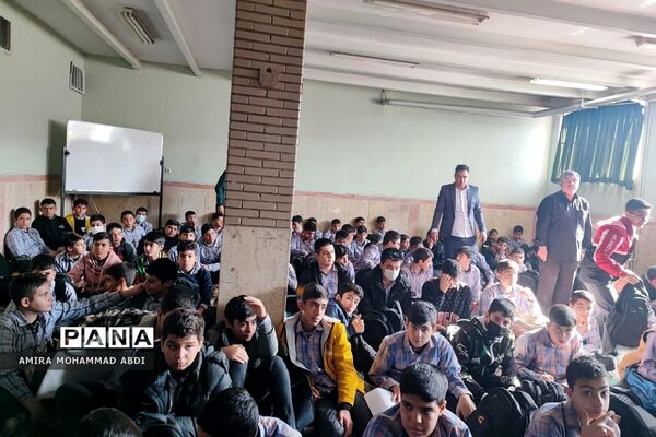 اجتماع فرزندان حاج قاسم و افتتاحیه طرح لاله‌های روشن در کهریزک