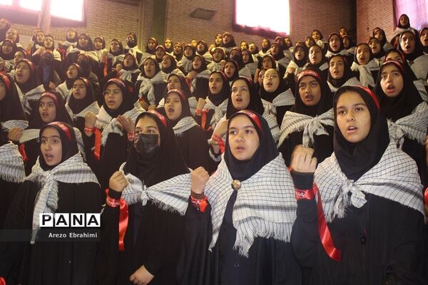 تجمع 6000 نفری دختران سلیمانی در کرمان