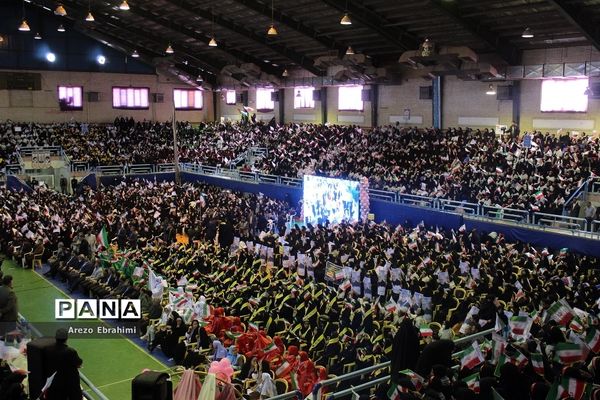 تجمع 6000 نفری دختران سلیمانی در کرمان